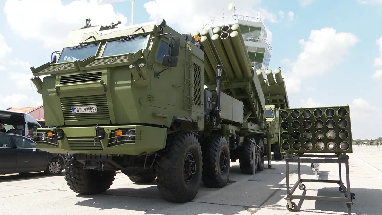 TAMNAVA Serbian 122mm 262mm MLRS (C)